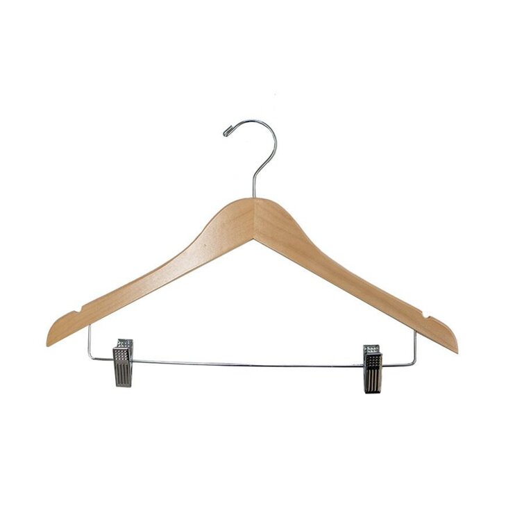 Wooden clothes hanger clips new arrivals